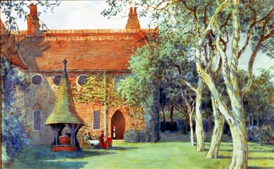 Tea at Red House by Walter Crane
